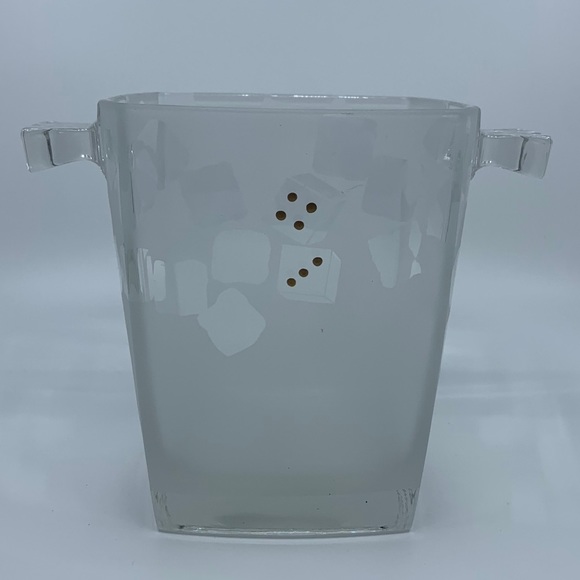 Arcoroc Other - HTF Arcoroc France Glass Dice Ice Bucket
